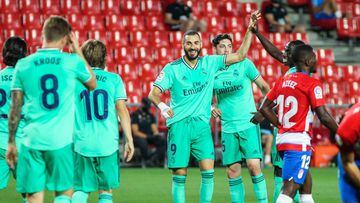 Granada 1 - Real Madrid 2: resumen, resultado y goles