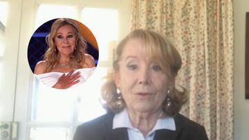Esperanza Aguirre, sobre Ana Obregón: “Merece mucha admiración y pena”