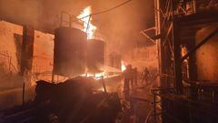 Explosión en fábrica provoca incendio en Cuautitlán 