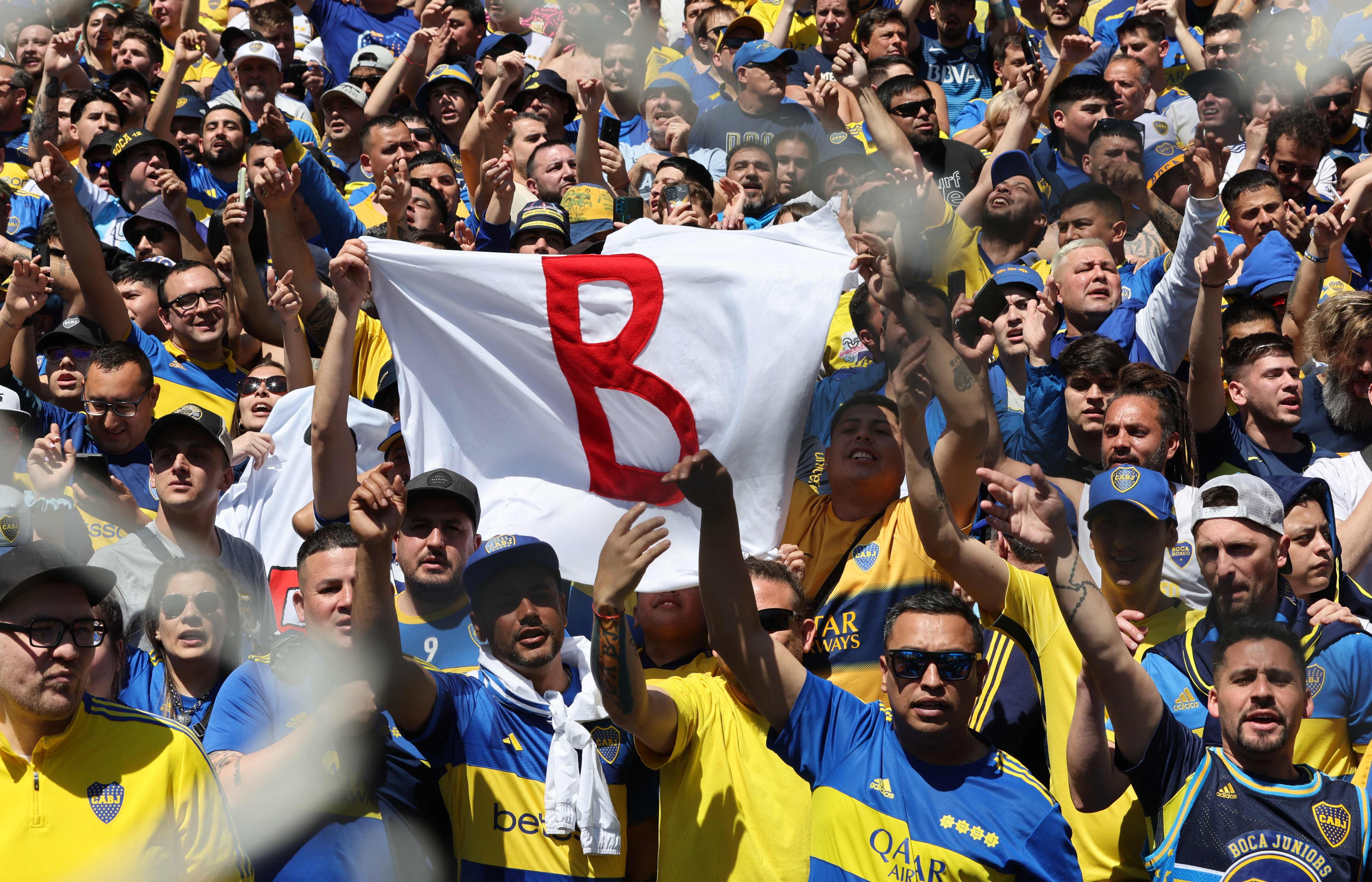 Supporters of Boca Juniors 