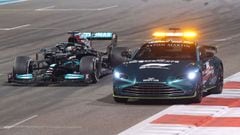 Lewis Hamilton (Mercedes W12). Yas Marina, Abu Dhabi. F1 2021.