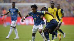 Colombia tiene la posibilidad de dar un salto en las eliminatorias, pero para ello sabe que deber&aacute;n de vencer a Ecuador en la ciudad de Bogot&aacute;.