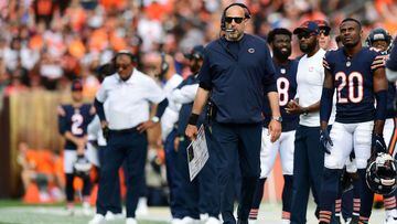 Chicago Bears head coach Matt Nagy &quot;can&#039;t definitely say&quot; who his starting quarterback will be against the Detroit Lions on Sunday, Oct. 3 at 1 p.m. ET.
