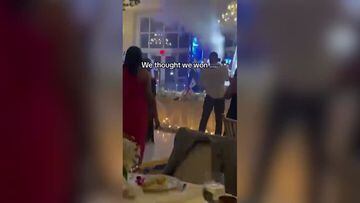 Viral video of Heat fans prematurely celebrating at a wedding