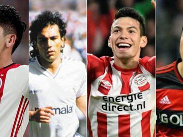Los 15 mexicanos que han anotado en Champions League