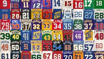 10 camisetas míticas de la NBA - Showroom