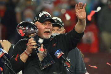 Bruce Arians consiguió su primer anillo como head coach y su tercero como entrenador de la NFL.