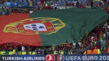 La bandera, uno de los mayores símbolos de Portugal.