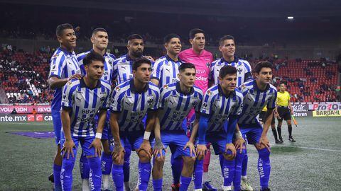    Monterrey team group during the 9th round match between Tijuana and Monterrey as part of the Torneo Clausura 2024 Liga BBVA MX at Caliente Stadium on February 28, 2024 in Tijuana, Baja California, Mexico.