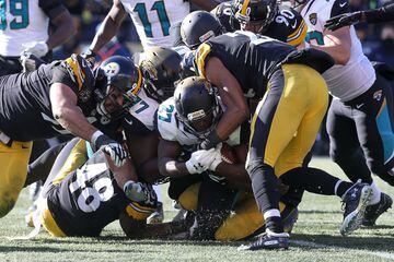Jaguars consiguen victoria histórica contra los Steelers