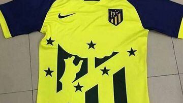 Camiseta 2ª Atlético de Madrid 2017/2018 Stadium Amarilla