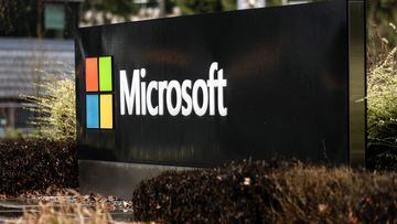 Microsoft signage is seen at the company's headquarters in Redmond, Washington, U.S., January 18, 2023. REUTERS/Matt Mills McKnight