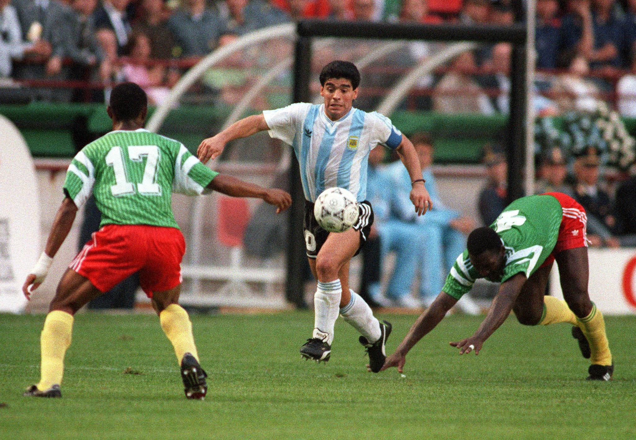 Argentina vs Cameroon, 1990 World Cup