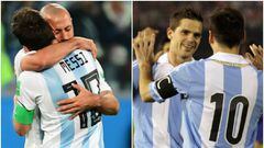 La emotiva despedida de Messi a Mascherano y Gago