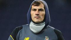 Iker Casillas, con la camiseta del Oporto. 