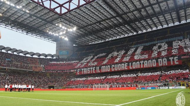 How does sharing a stadium work for the AC Milan and Inter fans at San Siro?