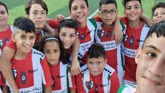 Palestino abrió su primera escuela de fútbol en Ramallah