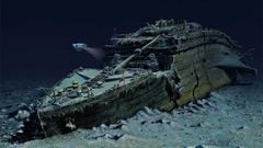 This video illustrates the incredible depths at which the remains of the sunken Titanic sit at the bottom of the ocean floor in the Atlantic.