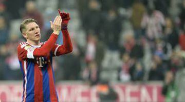 9.- Bastian Schweinsteiger (Bayern Munich) - 78