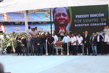 Freddy Riincón: Homenaje en el Pascual Guerrero