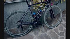 Bicicleta de Mathieu van der Poel para el Mundial de gravel.