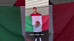 George Kittle de los 49ers anuncia su visita a México con todo y bandera tricolor