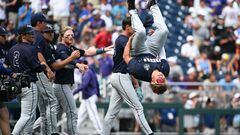 The season for Oral Roberts University was meant to be one of being happy to take part. But the players have other ideas as they open Omaha with a stunner.
