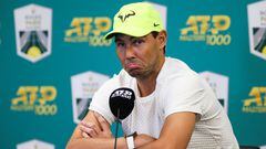 Currently ranked number two in the world, tennis star Rafael Nadal says that being number one is no longer his goal as it once was.