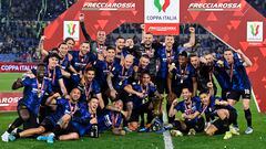 ¡Arturo Vidal y Alexis Sánchez son campeones de Copa Italia!