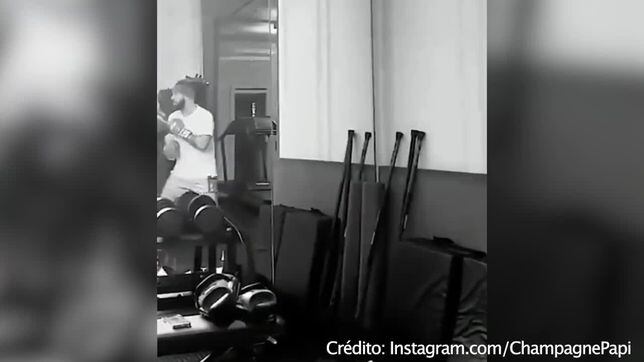El video viral que demuestra la habilidad de Drake en el boxeo 