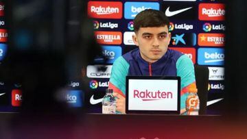 Pedri: "I've adapted well at Barça because I'm where I want to be"