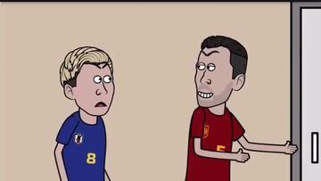 El dibujo animado que se mofa del Mundial que jugó España
