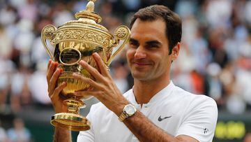 Nadal, Djokovic y Federer: ¿quién ha ganado más veces en Wimbledon y cuántos Grand Slam tiene cada uno?
