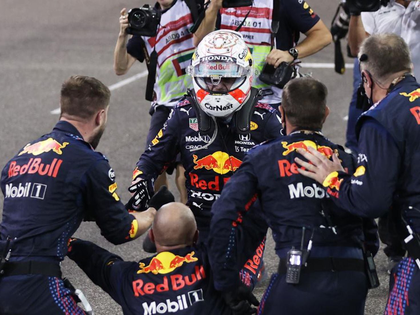 F1: Max Verstappen wins first world title after Mercedes' protests