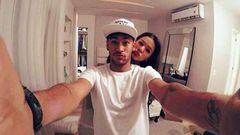 Neymar y Bruna Marquezine. Imágen: Instagram