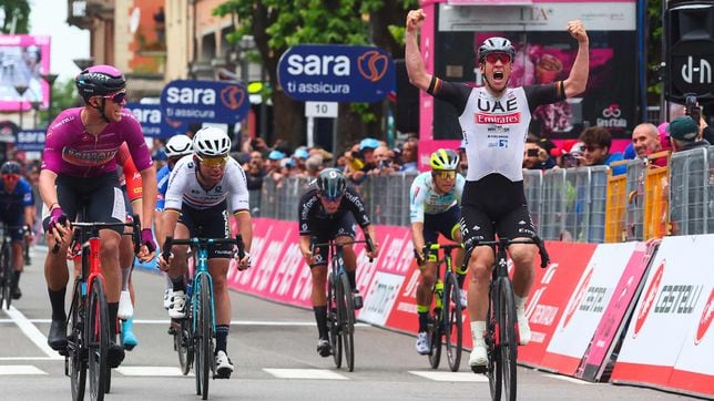 Tao dice adiós al Giro, Thomas y Roglic sobreviven y Ackermann gana