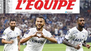 Luis Suárez es la portada de L'Équipe