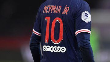 Imagen de la camiseta de Neymar.