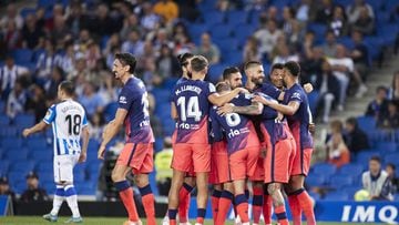 Real Sociedad 1 - 2 Atlético: resumen, goles y resultado
