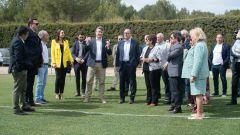 El Huesca inaugura la Base Aragonesa de Fútbol