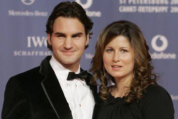 Roger y Mirka Federer