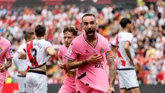 Darder celebra un gol ante el Rayo Vallecano.