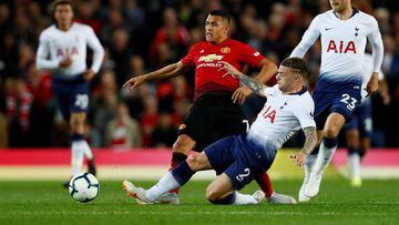 Tottenham humilla al United en la vuelta de Alexis Sánchez