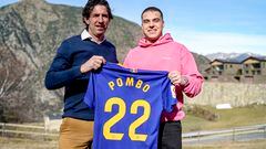 Jorge Pombo: “Vengo de una situación jodida, tengo ganas de jugar”