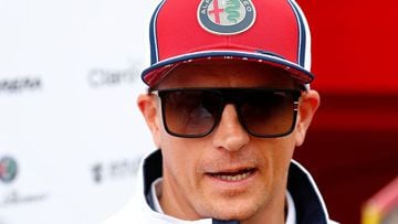 Kimi Raikkonen. Spa-Francorchamps, F1 2019. 
