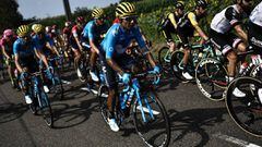 Nairo Quintana lleg&oacute; a la meta de la etapa 18 del Tour de Francia con el mismo tiempo del ganador D&eacute;mare. El corredor de Movistar sigue quinto en general.