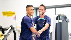 Alexis reaparece en Inter y así fue recibido por sus compañeros