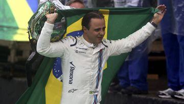 Felipe Massa en el GP de Brasil 2016.