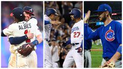 Atlanta, Dodgers y Chicago en lo alto de la Nacional.