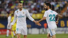 Bale e Isco, durante un partido del Real Madrid.